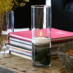 Brand new ???? 8 Pack: 10.5" Cylinder Glass Vase by Ashland® ✨ -Ashland Sales 10084645 3