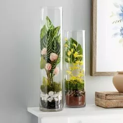 Discount ???? Ashland™ Cylinder Glass Vase, 18" ???? -Ashland Sales 10186782 20