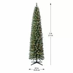 Coupon ???? 7ft. Pre-Lit Artificial ???? Christmas Tree, Clear Lights by Ashland® ???? -Ashland Sales 10293311 14