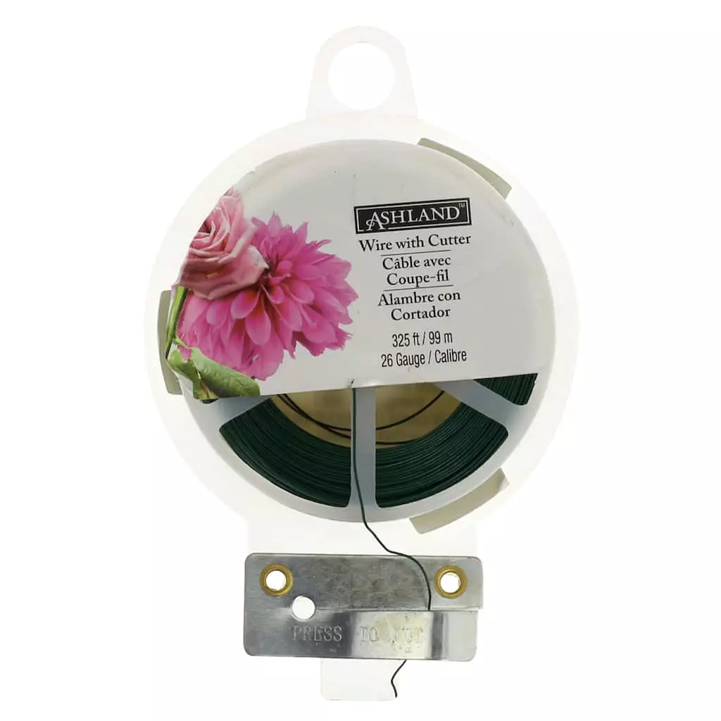 Deals ???? Floral Wire with Cutter by Ashland™, 325ft. ✔️ 3 Deals ???? Floral Wire with Cutter by Ashland™, 325ft. ✔️