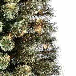 Wholesale ❤️ 7ft. Pre-Lit Artificial Cashmere Pencil ???? Christmas Tree, Clear Lights by Ashland® ⭐ -Ashland Sales 10368145 11
