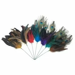 New ✨ Assorted Colorful Feather Pick by Ashland® ???? -Ashland Sales 10373846 5