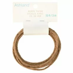 Outlet ???? 4mm Natural Wired Twine by Ashland™ ⌛ -Ashland Sales 10417947 30