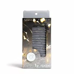 Coupon ???? 40ct. Warm White Silver Wire LED String Lights by Ashland® ⌛