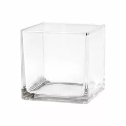 Brand new ???? 6" Square Glass Vase by Ashland® ????