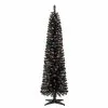 Cheap ✔️ 6ft. Pre-Lit Artificial Black Pencil ???? Christmas Tree, Clear Lights by Ashland® ❤️ -Ashland Sales 10444272 1