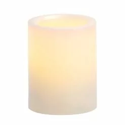Cheapest ???? 12 Pack: 3" x 4" White LED Pillar Candle by Ashland® ✨ -Ashland Sales 10466487 1