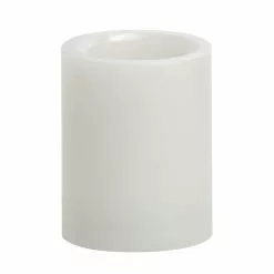 Cheapest ???? 12 Pack: 3" x 4" White LED Pillar Candle by Ashland® ✨