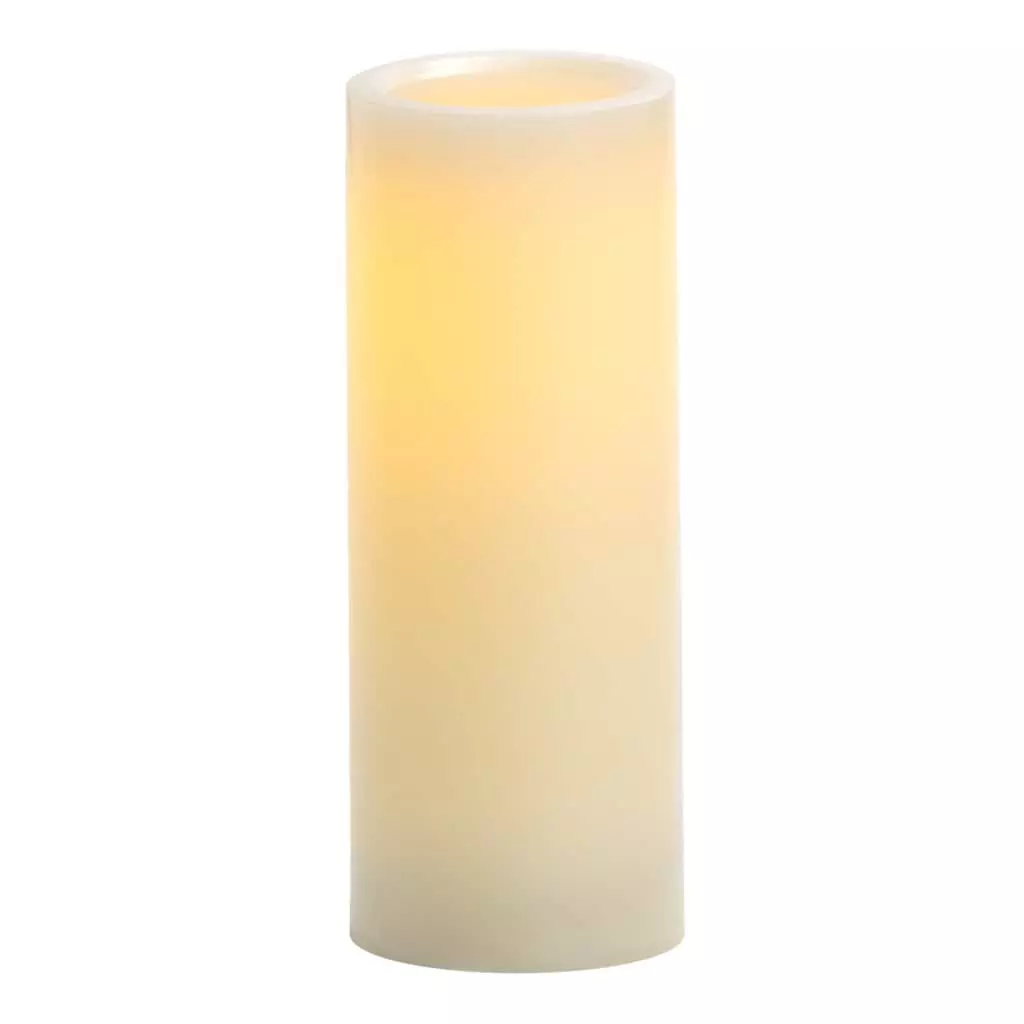 Wholesale ???? Ivory 3" x 8" LED Pillar Candle By Ashland® ❤️ 5 Wholesale ???? Ivory 3" x 8" LED Pillar Candle By Ashland® ❤️ - Image 3