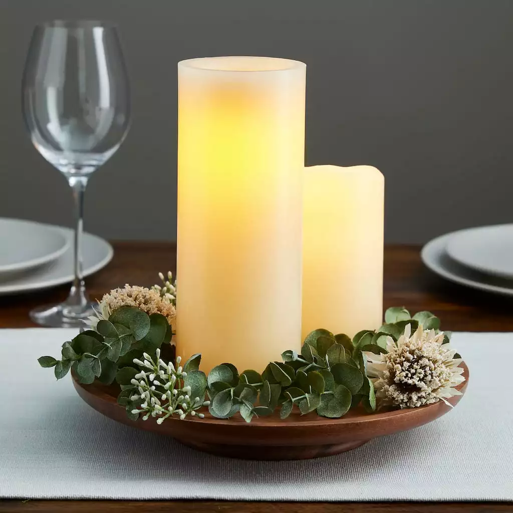 Wholesale ???? Ivory 3" x 8" LED Pillar Candle By Ashland® ❤️ 4 Wholesale ???? Ivory 3" x 8" LED Pillar Candle By Ashland® ❤️ - Image 2