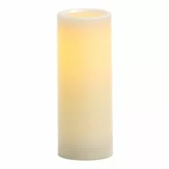 Brand new ✔️ White 3" x 8" LED Pillar Candle By Ashland® ❤️ -Ashland Sales 10466490