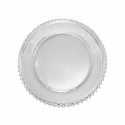 Deals ???? Bead-Rimmed Glass Charger By Ashland® ????