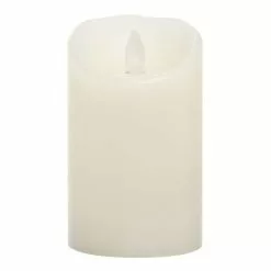 Budget ???? 8 Pack: iFlicker 3" x 5" Ivory LED Pillar Candle by Ashland® ✨