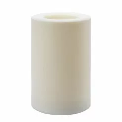 New ???? White 6" x 9" LED Outdoor Pillar Candle By Ashland® ????