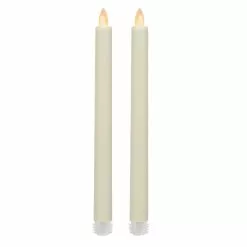 Deals ✨ IFlicker Ivory LED Taper Candle Set by Ashland® ✨ -Ashland Sales 10470075