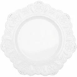 Budget ???? 13" White Doily Charger By Ashland® ✔️