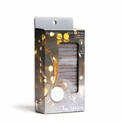 Discount ???? 40ct. Warm White Copper Wire LED String Lights by Ashland® ❤️ -Ashland Sales 10473563 5