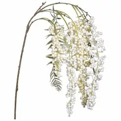 Wholesale ???? Cream Hanging Berry Stem by Ashland® ❤️ -Ashland Sales 10501512 1