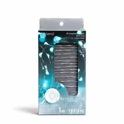 Deals ⭐ 12 Pack: 40ct. Turquoise Silver Wire LED String Lights by Ashland® ????