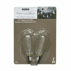 Cheap ???? 16 Packs: 2 ct. (32 total) Creative Collection™ Shimmer Lights Edison Replacement ST12 Bulbs by Ashland™ ⌛