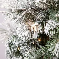 Promo ???? 7ft. Pre-Lit Artificial Slim ???? Christmas Tree, Clear Lights by Ashland® ???? -Ashland Sales 10521247 12