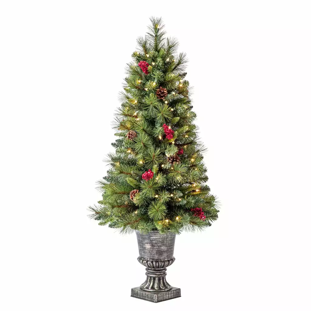 Discount ???? 4ft. Pre-Lit Verona Artificial ???? Christmas Tree, Clear Lights by Ashland® ???? 3 Discount ???? 4ft. Pre-Lit Verona Artificial ???? Christmas Tree, Clear Lights by Ashland® ????