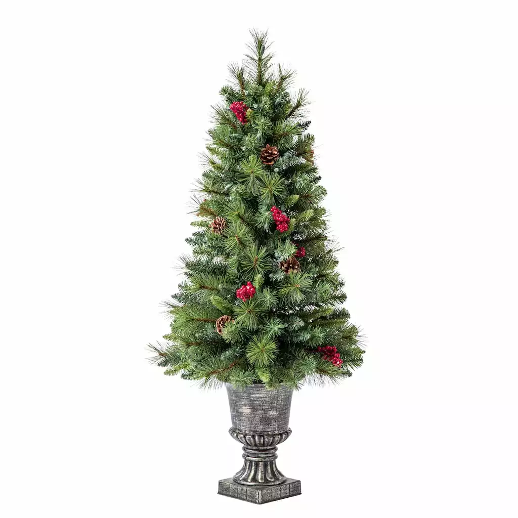 Discount ???? 4ft. Pre-Lit Verona Artificial ???? Christmas Tree, Clear Lights by Ashland® ???? 4 Discount ???? 4ft. Pre-Lit Verona Artificial ???? Christmas Tree, Clear Lights by Ashland® ???? - Image 2