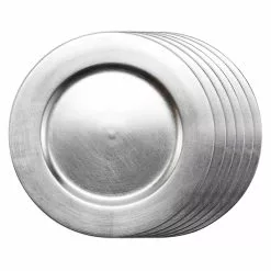 Best deal ???? 8 Packs: 6 ct. (48 total) 13" Silver Chargers by Ashland® ❤️ -Ashland Sales 10524078 2 1