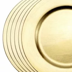 Brand new ???? 8 Packs: 6 ct. (48 total) 13" Gold Chargers by Ashland® ⭐ -Ashland Sales 10524079 5 1