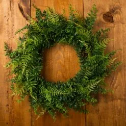Wholesale ???? 20" Mixed Greenery & Leaves Wreath by Ashland® ???? -Ashland Sales 10547487 25