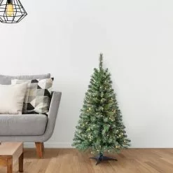 Best Pirce ???? 4ft. Pre-Lit Riverside Pine Artificial ???? Christmas Tree, Clear Lights by Ashland® ???? -Ashland Sales 10555064 16