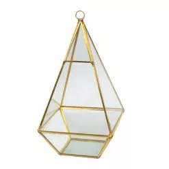 Deals ???? Gold Triangle Glass Terrarium By Ashland™ ????