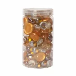 Wholesale ???? 12 Pack: Golden Glass Gems & Marbles By Ashland™ ????