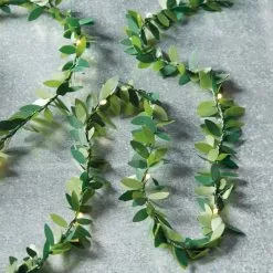 Brand new ???? 10ft. Leaf Garland String Lights by Ashland™ ???? -Ashland Sales 10561964