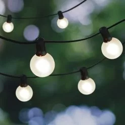 Budget ⭐ 16ct. Frosted Globe String Lights by Ashland™ ???? -Ashland Sales 10561984
