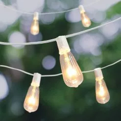 Brand new ???? 10ct. Edison String Lights with White Cord by Ashland™ ???? -Ashland Sales 10561985