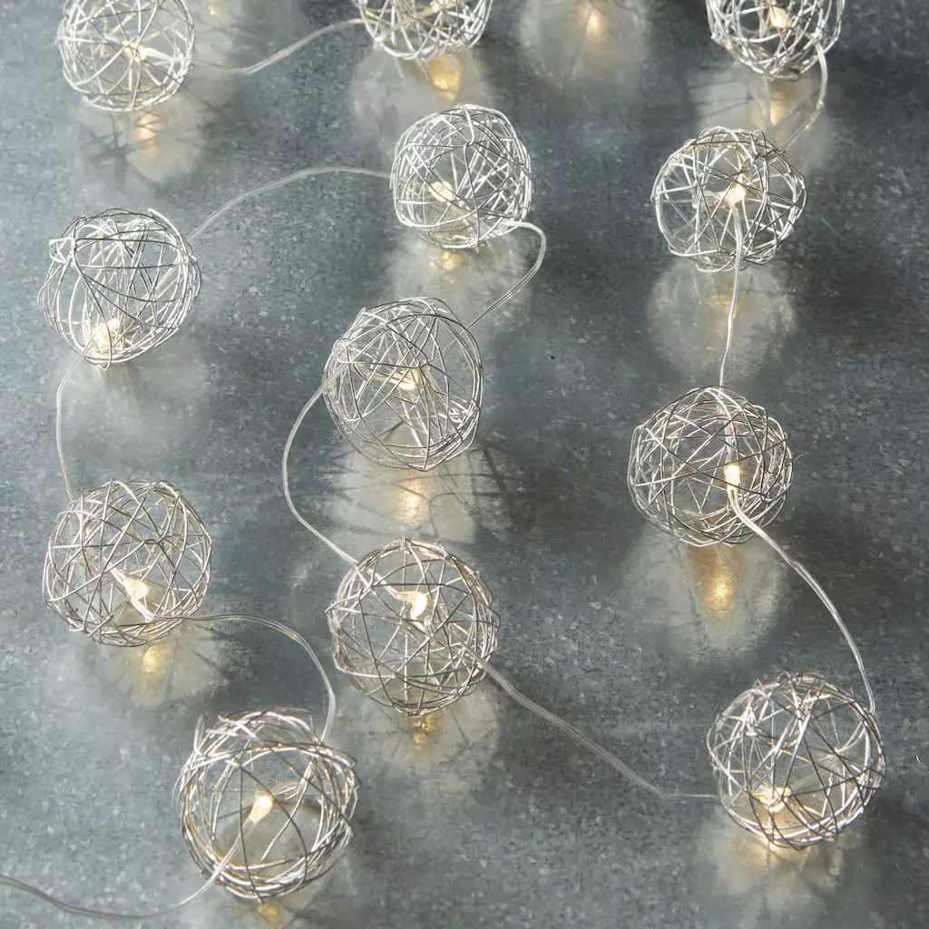 Coupon ???? 20ct. Warm White Wire Ball LED String Lights by Ashland™ ???? 4 Coupon ???? 20ct. Warm White Wire Ball LED String Lights by Ashland™ ???? - Image 2