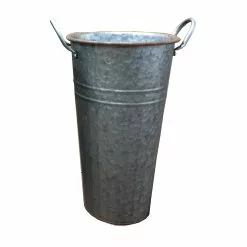 Best reviews of ???? Large Dark Galvanized Metal French Bucket By Ashland® ????