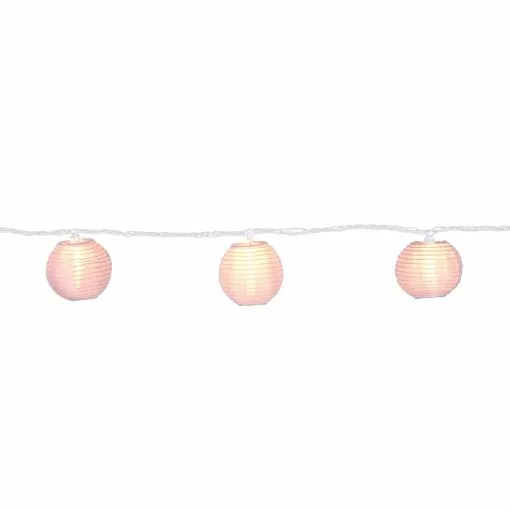 Coupon ❤️ 8 Pack: 10ct. White Fabric Lantern String Lights by Ashland® ???? -Ashland Sales 10578533 2 1