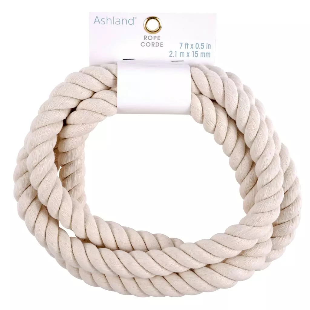 Outlet ???? 12 Pack: 7ft. Ivory Rope by Ashland® ???? 3 Outlet ???? 12 Pack: 7ft. Ivory Rope by Ashland® ????