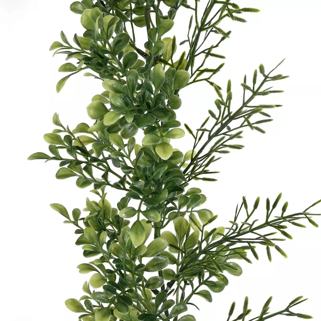 Deals ???? 6 Pack: 6ft. Green Boxwood Garland by Ashland® ???? 4 Deals ???? 6 Pack: 6ft. Green Boxwood Garland by Ashland® ???? - Image 2