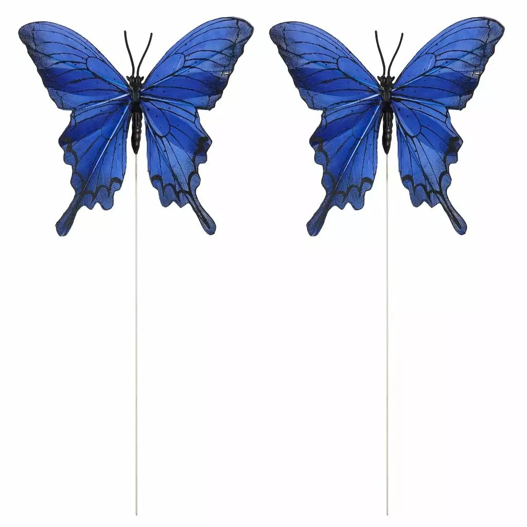 Flash Sale ???? Blue Feather Butterflies by Ashland® ???? 3 Flash Sale ???? Blue Feather Butterflies by Ashland® ????
