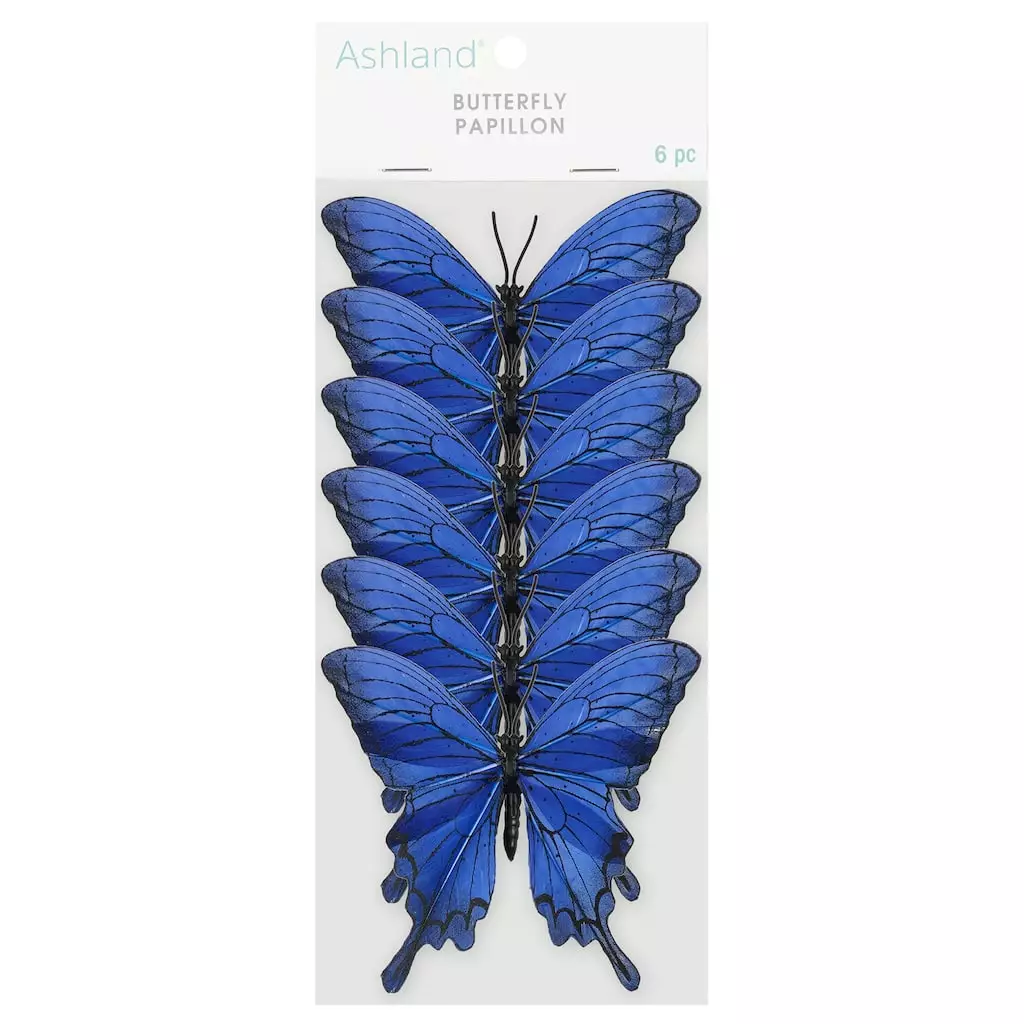 Flash Sale ???? Blue Feather Butterflies by Ashland® ???? 4 Flash Sale ???? Blue Feather Butterflies by Ashland® ???? - Image 2