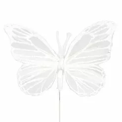 Wholesale ⭐ 8.6" White Feather Butterfly by Ashland® ⭐ -Ashland Sales 10627155 3