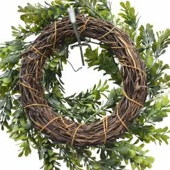 Coupon ???? 6 Pack: 9" Green Mini Boxwood Wreath with Flowers by Ashland® ???? -Ashland Sales 10628624 3