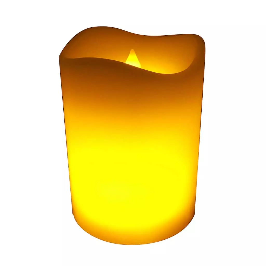 Brand new ???? 3" x 4" LED Flame Pillar Candle by Ashland® ❤️ 3 Brand new ???? 3" x 4" LED Flame Pillar Candle by Ashland® ❤️