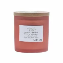 Promo ✔️ Cedar & Cinnamon Wooden Wick Jar Candle by Ashland® ????