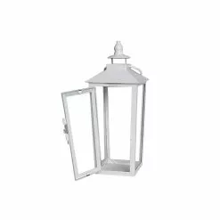 Wholesale ???? 8 Pack: 12.2" White Metal Lantern by Ashland® ???? -Ashland Sales 10638433 3