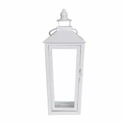 Wholesale ???? 15.7" White Metal Lantern by Ashland® ????