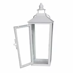 Best deal ⌛ 6 Pack: 15.7" White Metal Lantern by Ashland® ???? -Ashland Sales 10638435 3